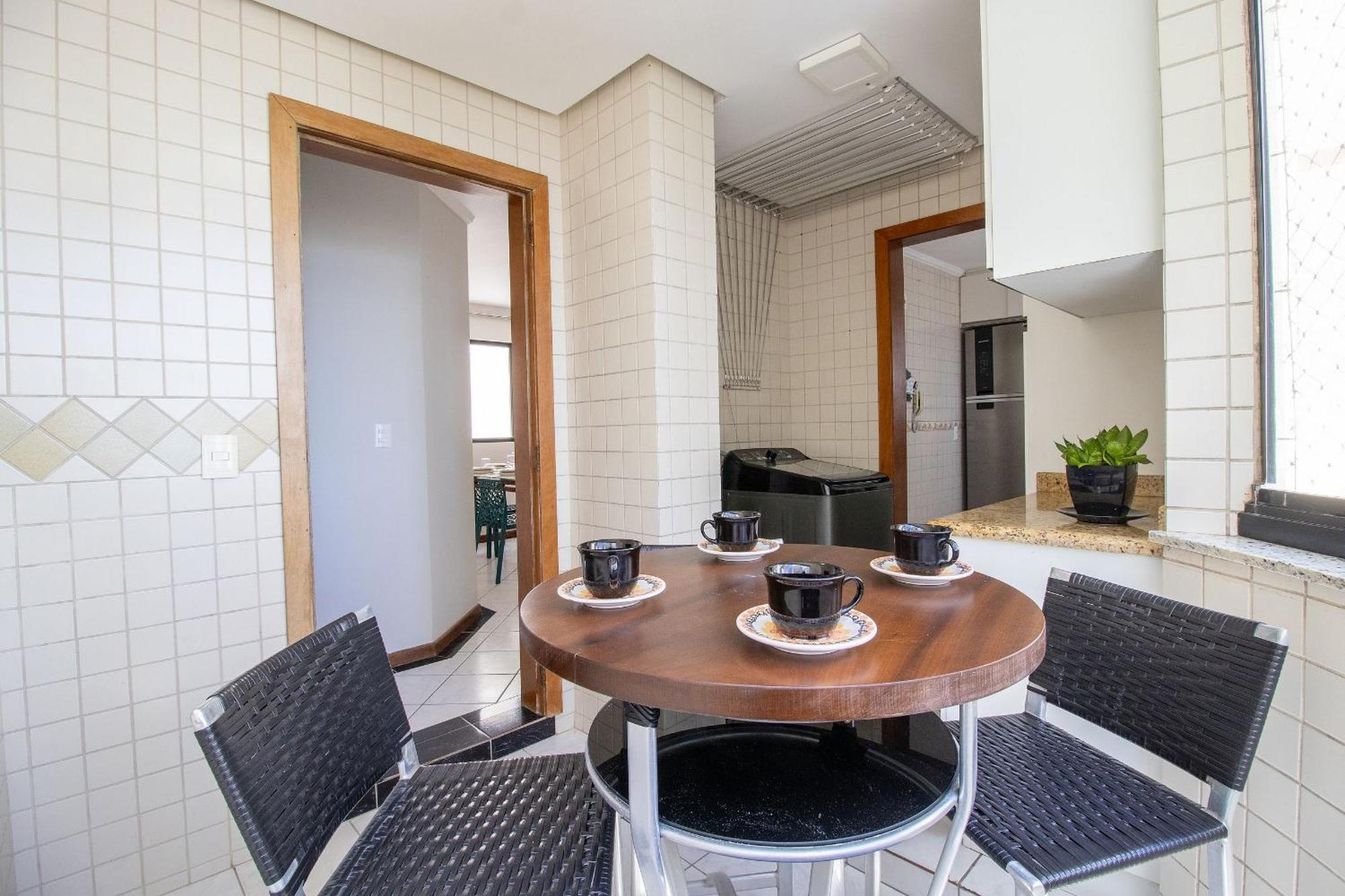 Dca41 - Churrasq, Garagem, 3 Dr Climatizados Apartamento