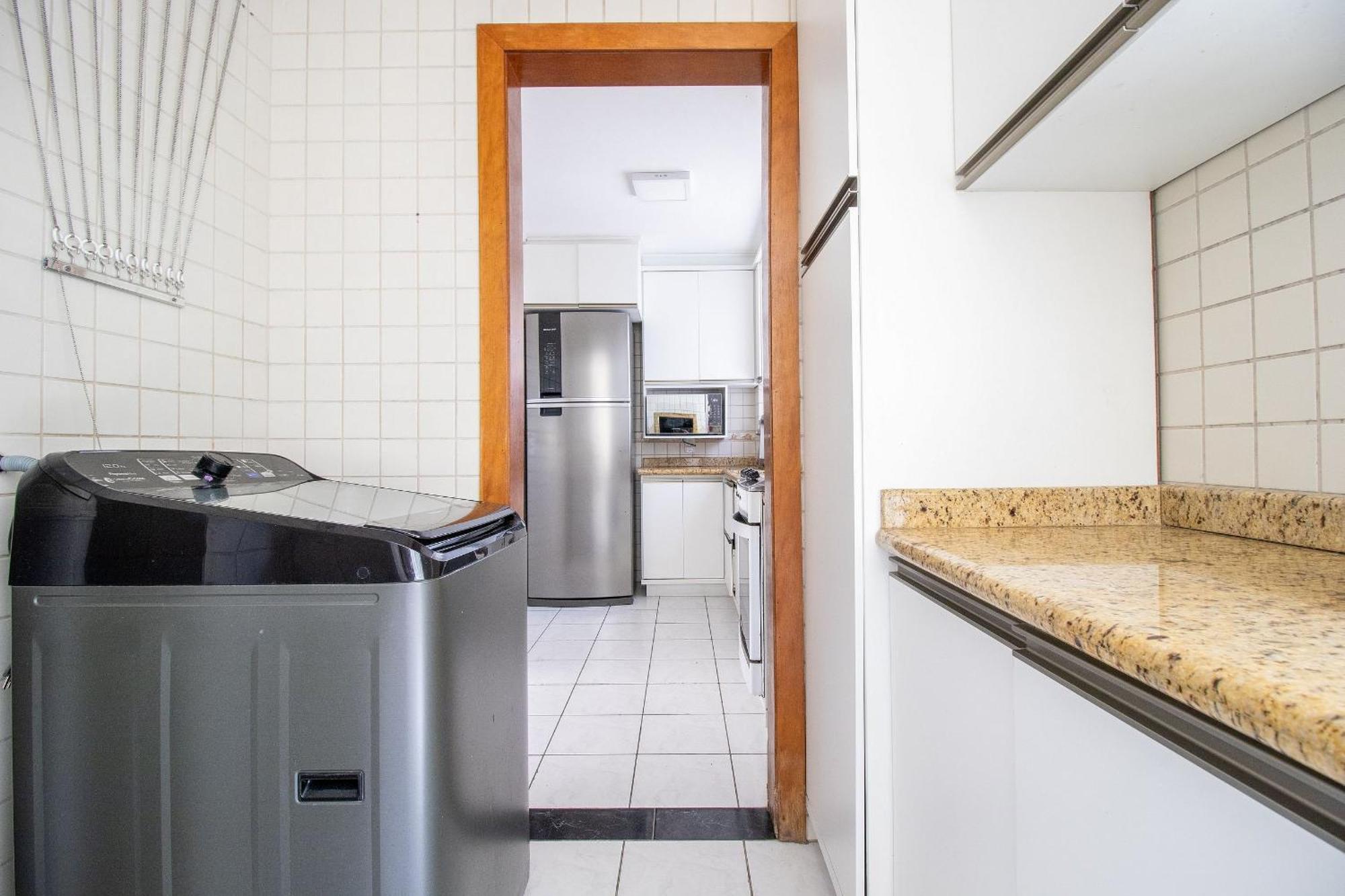 Dca41 - Churrasq, Garagem, 3 Dr Climatizados Apartamento *